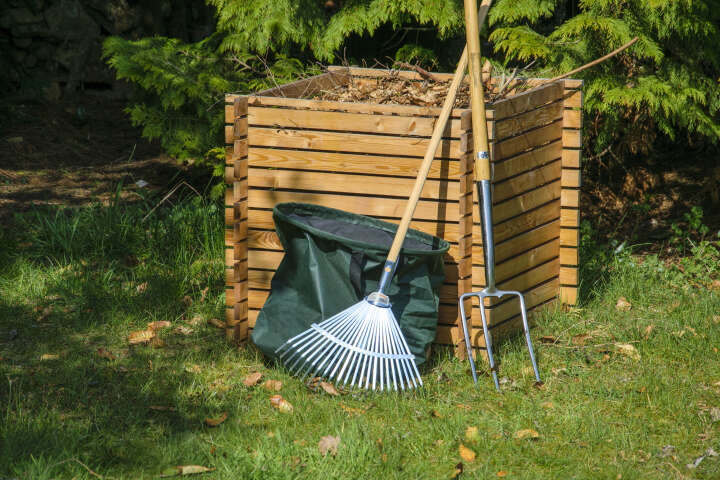 dobar Holz-Komposter Lärchi